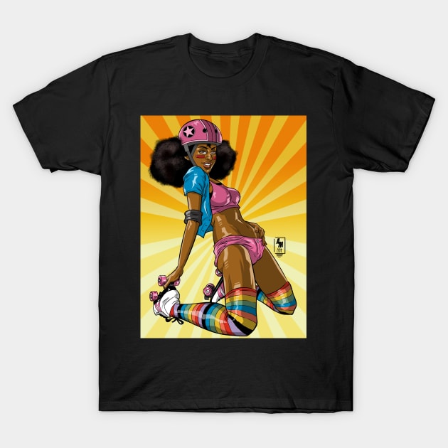 Derby Girl T-Shirt by drdre74